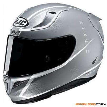 HJC Motorhelm  RPHA 11 Jarban, Grijs-Wit, Motoren, Kleding | Motorhelmen, Ophalen of Verzenden, Nieuw met kaartje