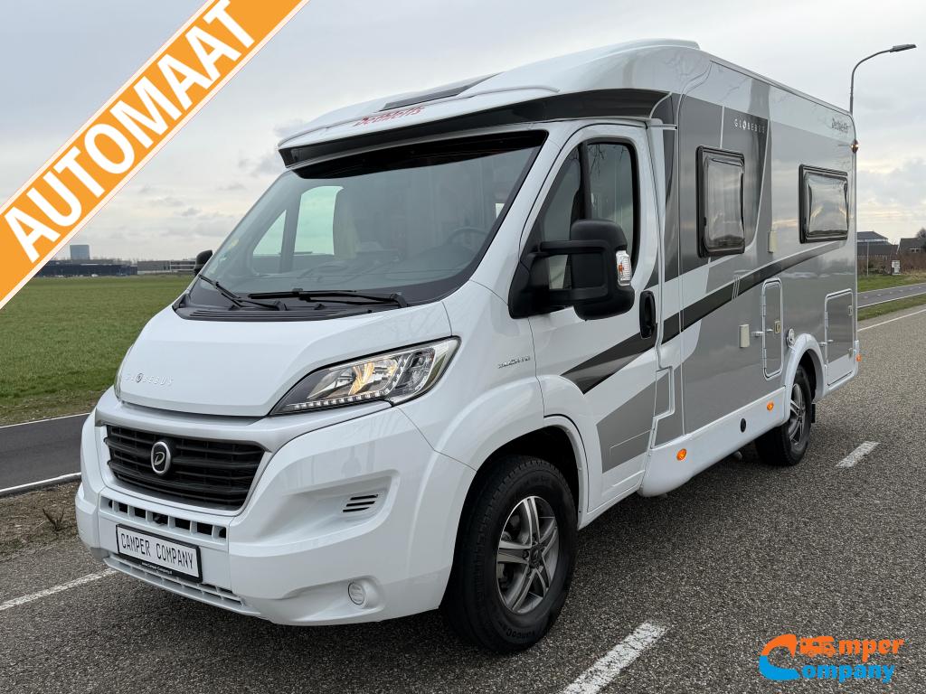 Dethleffs Globebus T2 Fransbed Automaat / E&P, Caravans en Kamperen, Campers, Automaat, Standaard zit, Fiat, Luifel