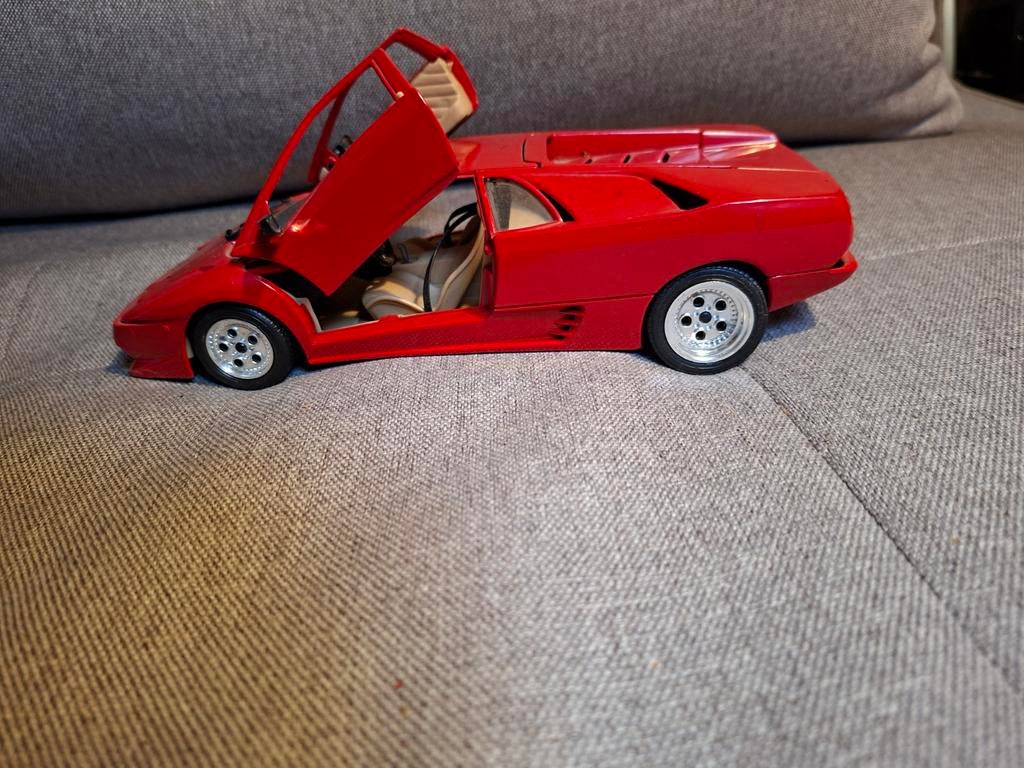 Tonka modelauto Lamborghini Diabio op schaal 1:18, Ophalen of Verzenden, Gebruikt, Auto, Overige merken