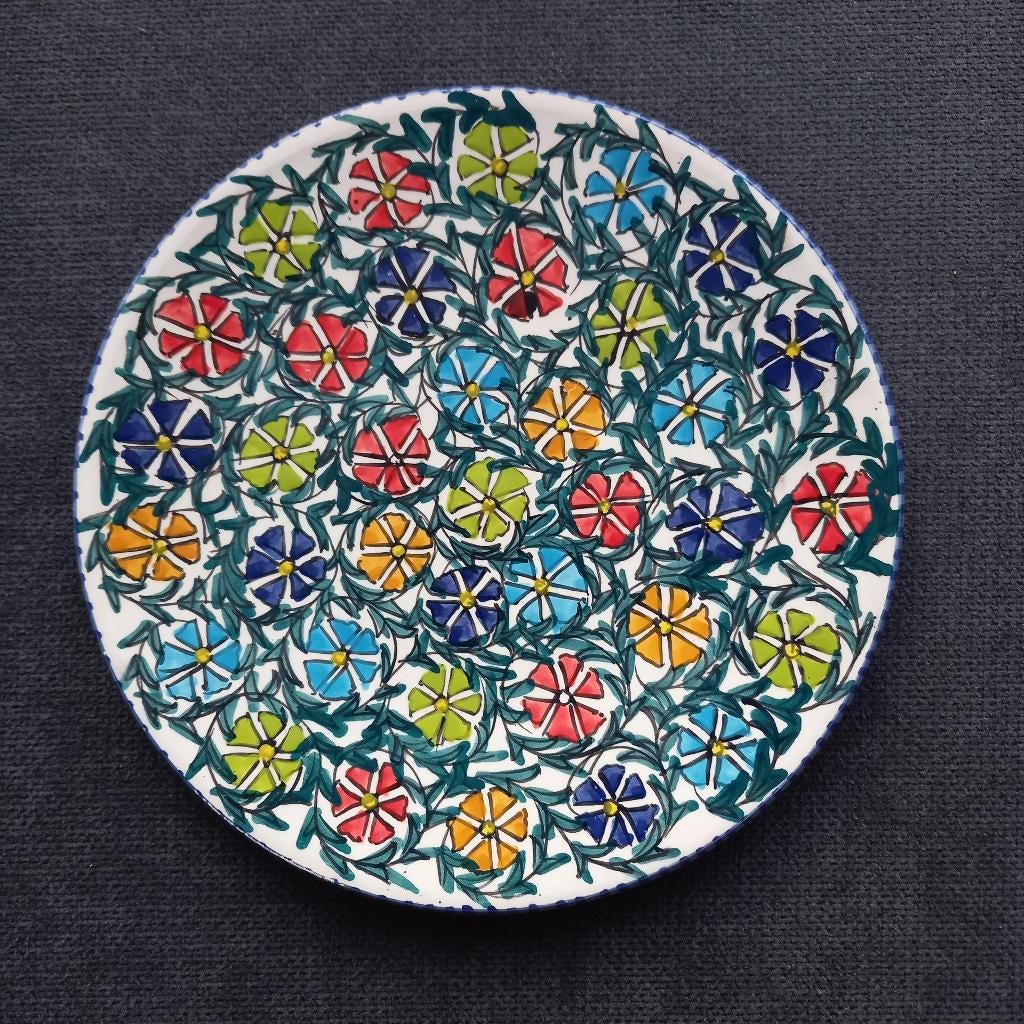 Schaal Tunesie NIEUW hand gemaakt, 29 cm doorsnee, Blond Amsterdam, Nieuw, Ophalen of Verzenden, Bord(en)