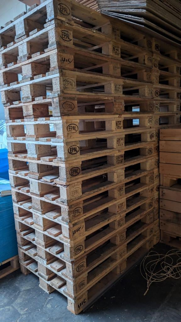 EURO / EPAL Pallets - ca. 30 stuks beschikbaar, Ophalen