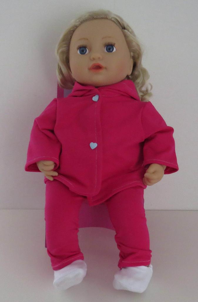 poppenkleertjes baby annabell 43cm (jas met broek ), Ophalen of Verzenden, Nieuw, Babypop
