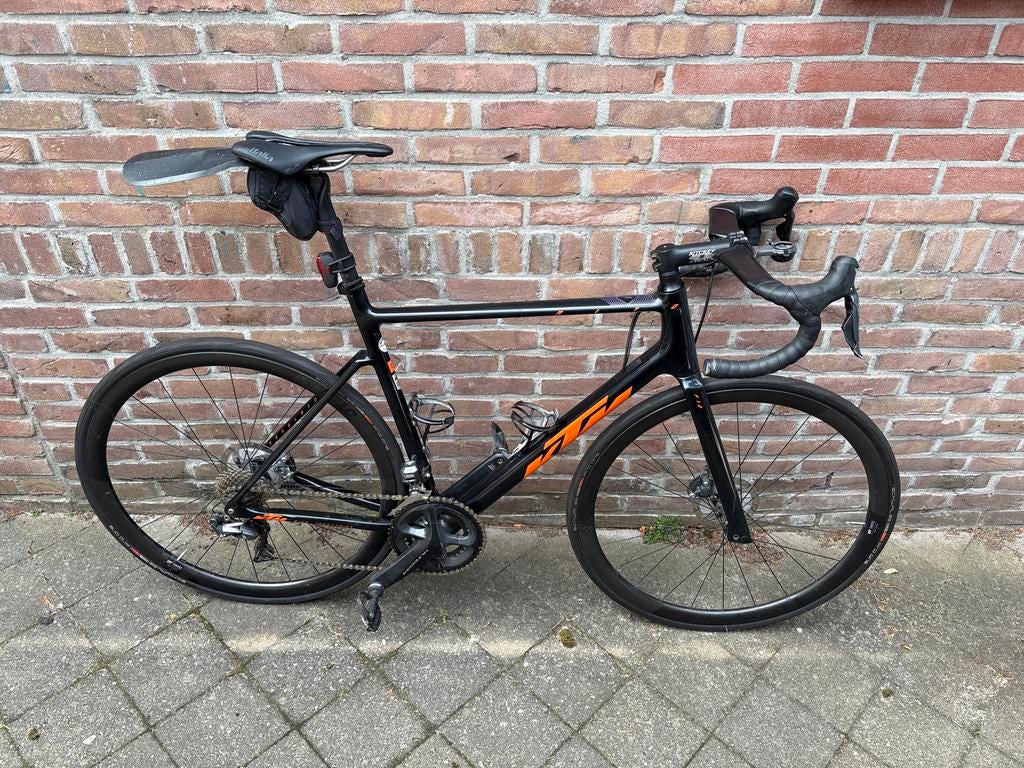 KTM Revelator Alto 57 Ultegra Di2 DT Swiss PRC1650 Powermete, Fietsen en Brommers, Fietsen | Racefietsen, 28 inch, Gebruikt, Carbon