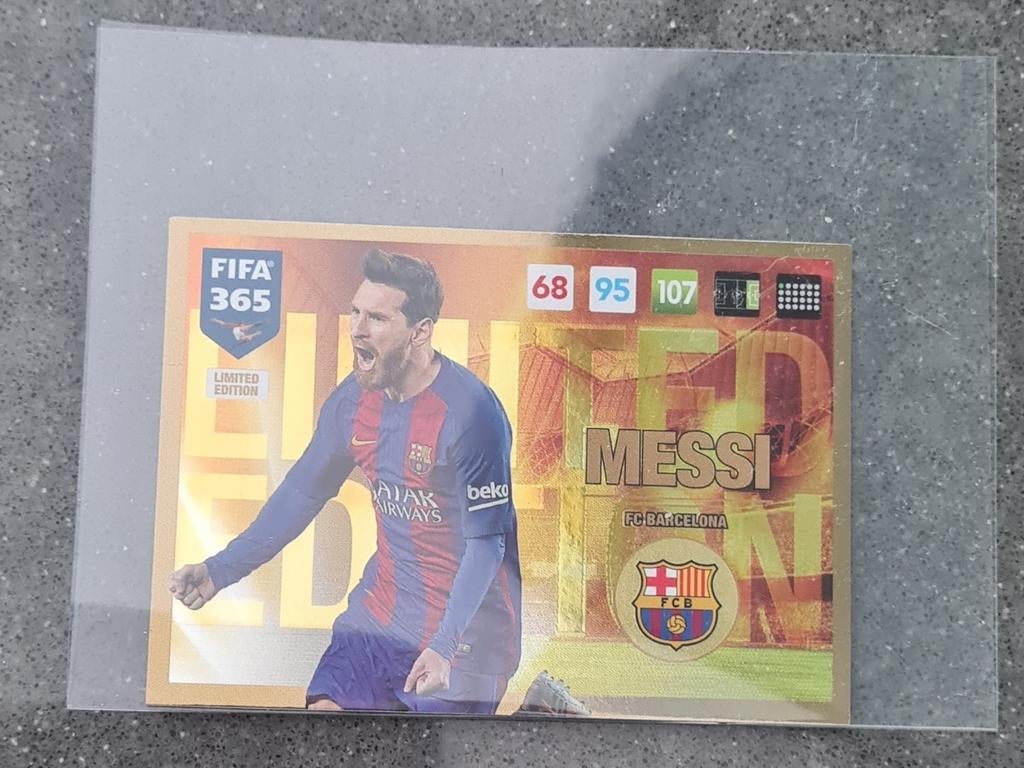 Messi Limited Edition, Ophalen of Verzenden, Nieuw, Plaatje