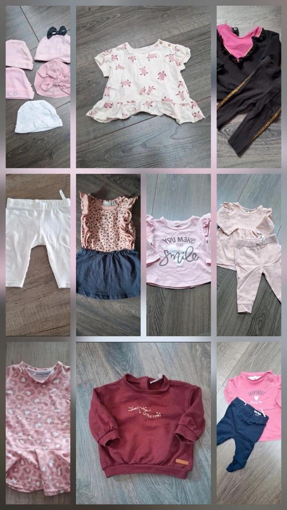 Babykleding pakket meisjes - maat 56, Ophalen, Zo goed als nieuw, Maat 56