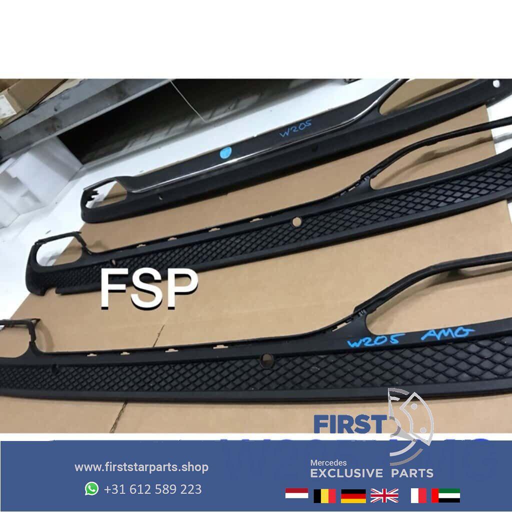 W205 AMG line diffuser Mercedes C Klasse 2014-2019 achter sp, Gebruikt, -, Ophalen of Verzenden, -