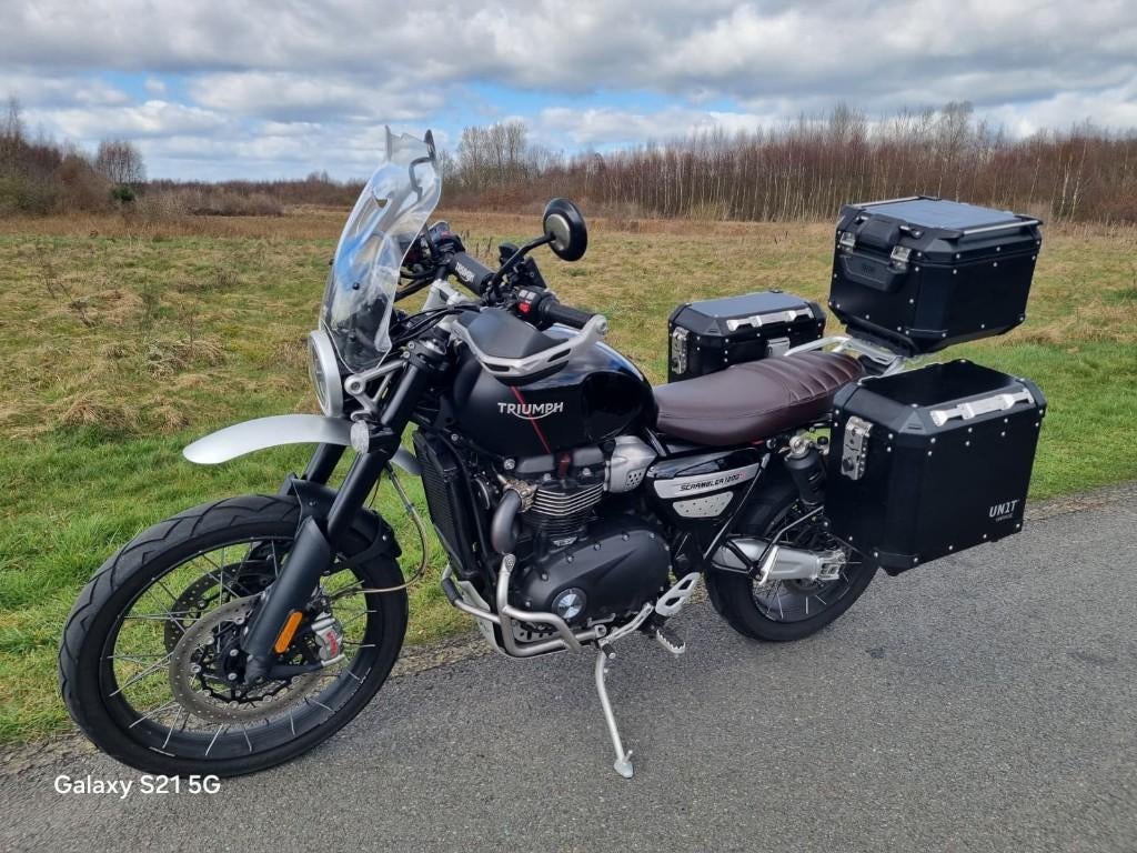 Triumph Scrambler 1200 XC 2019, 2 cilinders, Motorrijbewijs A, Particulier, Meer dan 35 kW