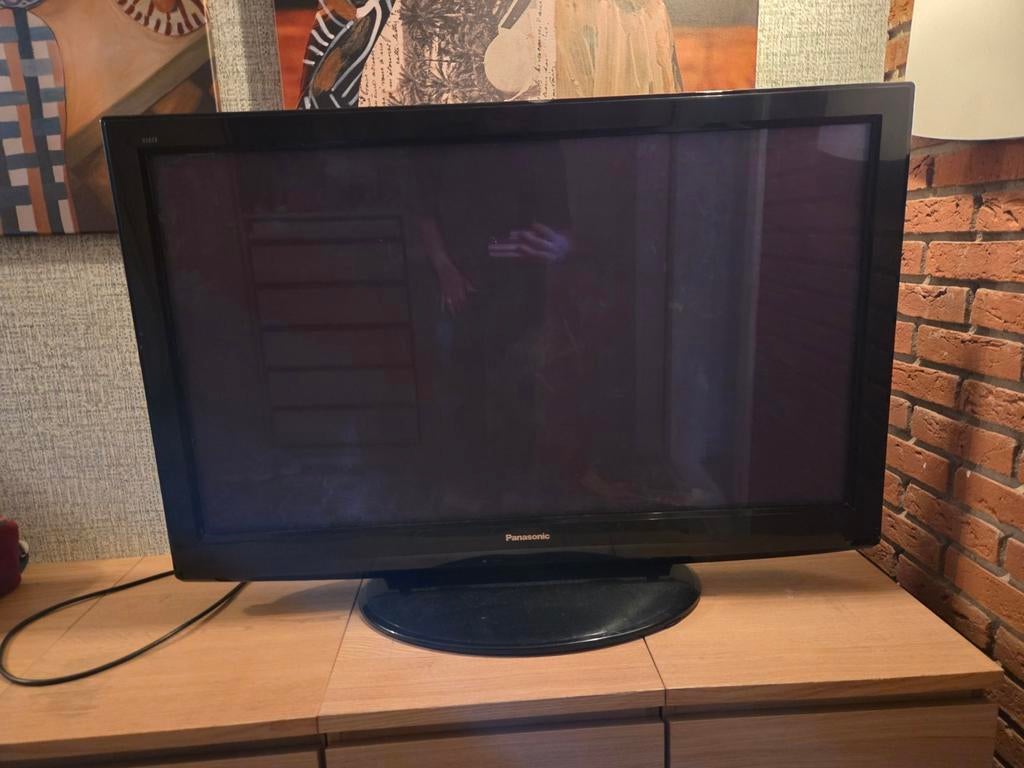 Oude Panasonic TV - Perfect voor retro gaming of decoratie, Gebruikt, Panasonic, 50 Hz, LCD