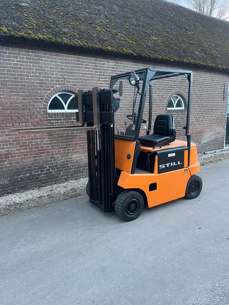 Heftruck still 16 triplex freelift 1600kg nette staat, 1000 tot 2000 kg, Ophalen of Verzenden, Elektrisch, Heftruck