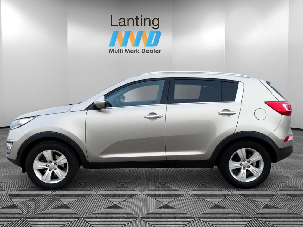 Kia Sportage 2.0 X-ecutive Plus Pack, Gebruikt, Zwart, 4 cilinders, Leder en Stof