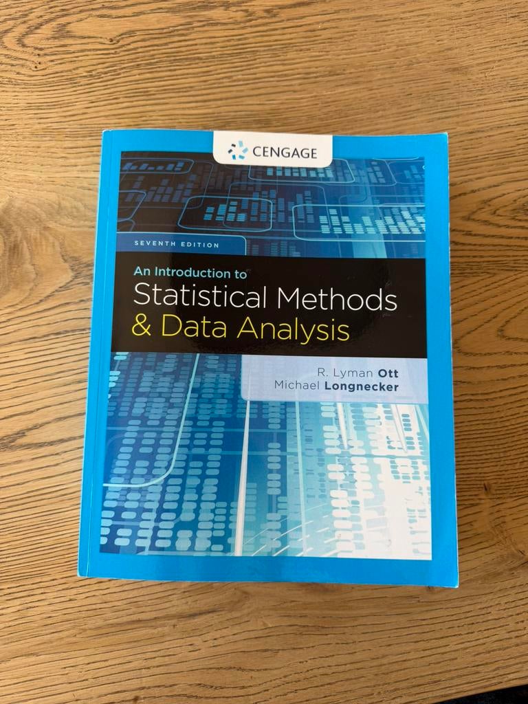 An Introduction to Statistical Methods and Data Analysis, Boeken, Studieboeken en Cursussen, Verzenden