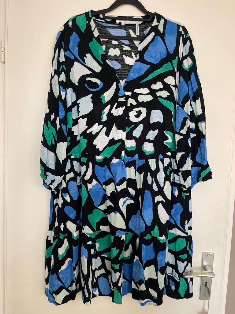 S.Oliver zomerse  lange blouse /  tuniek maat 46, Kleding | Dames, Grote Maten, Ophalen of Verzenden, Zo goed als nieuw, Zwart