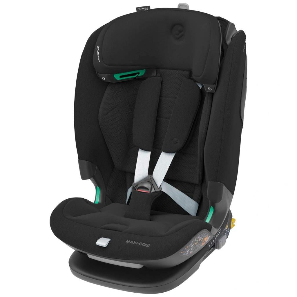 Maxi Cosi Titan Pro I-Size Authentic Black, Verstelbare rugleuning, 15 t/m 36 kg, Ophalen of Verzenden, Zo goed als nieuw