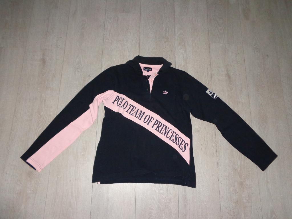 prachtige damespoloshirt van L'ARGENTINA, maat S, Ophalen of Verzenden, Zo goed als nieuw, Maat 36 (S), Lange mouw