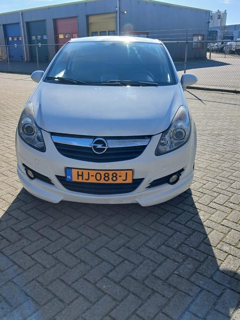 Opel corsa D opc line, Auto's, Voorwielaandrijving, Stof, Zwart, 4 cilinders