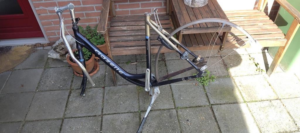 Gratis Gazelle Orange fietsframe - Gebruikt, Fietsen en Brommers, Fietsonderdelen, Frame, Gebruikt, Algemeen, Ophalen of Verzenden