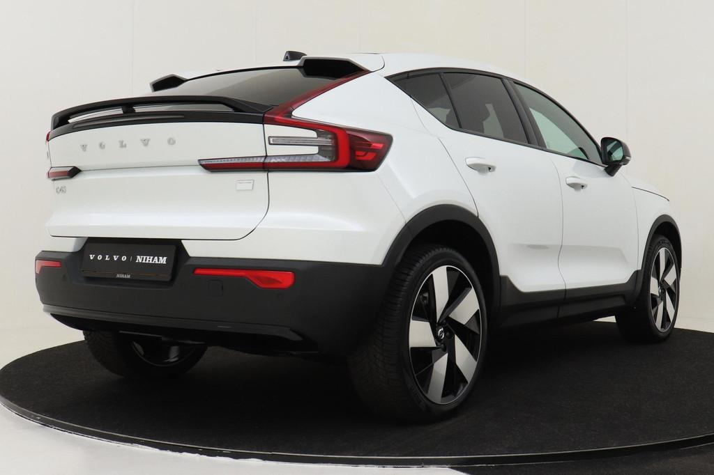 Volvo EC40 SINGLE MOTOR EXTENDED RANGE ULTRA 82 kWh -PANO.DA, Auto's, Volvo, Automaat, 12 maanden, Wit, Origineel Nederlands