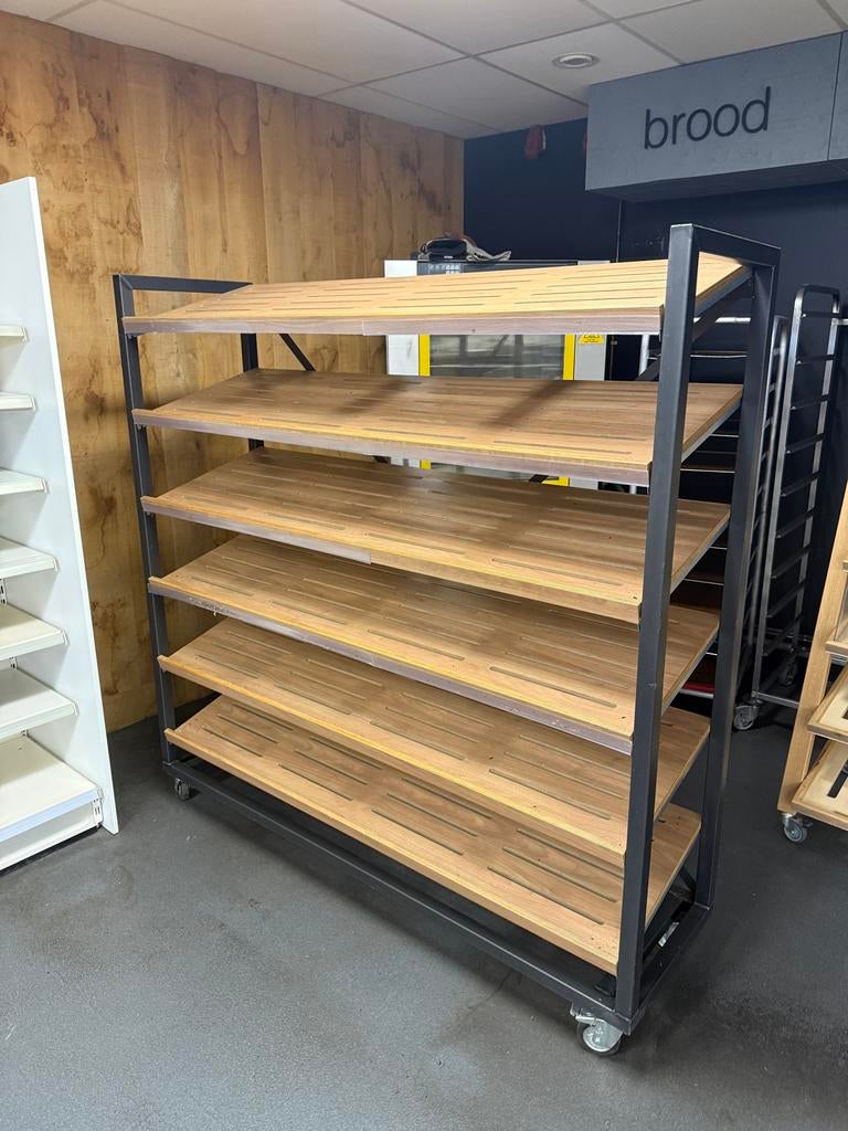 Verrijdbaar rek broodkar bakkerij rekken bakkers rekken, Huis en Inrichting, Ophalen