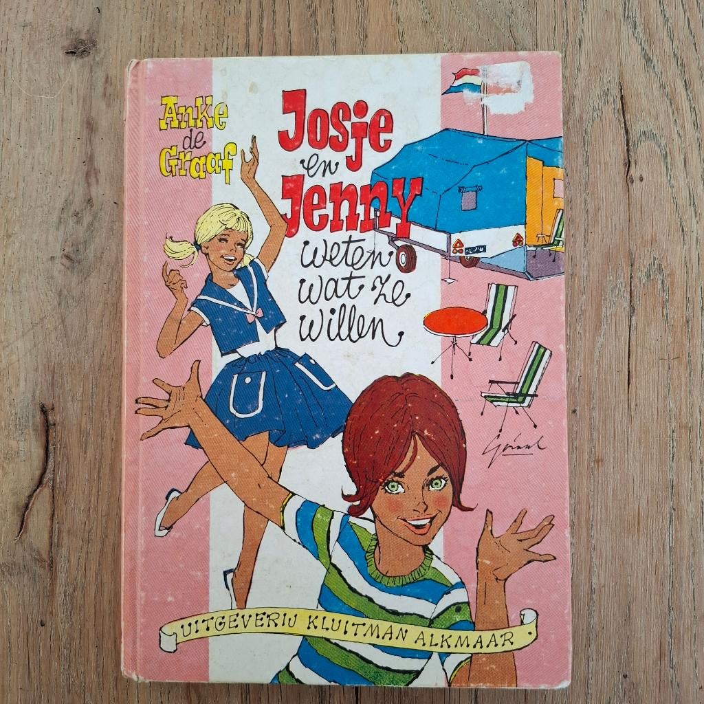 Josje en jenny weten wat ze willen anke de graaf, Ophalen of Verzenden, Zo goed als nieuw, Anke de graaf