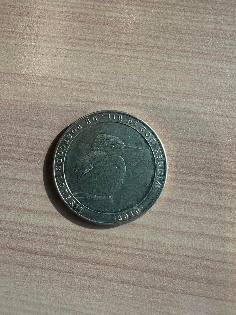 Postcodeloterij munt 2010 - Bea Post, Ophalen of Verzenden, Koningin Beatrix, Overige waardes, Losse munt