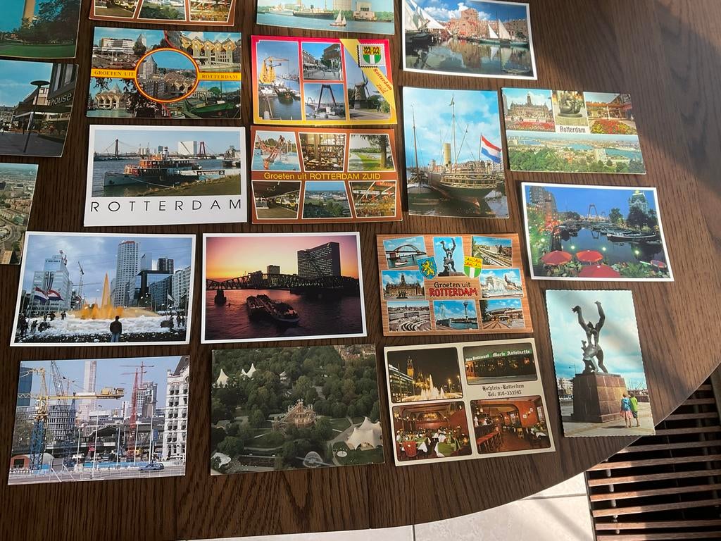 Oude ansichtkaarten verzameling Rotterdam, Ophalen of Verzenden, Voor 1920, Gelopen, Zuid-Holland