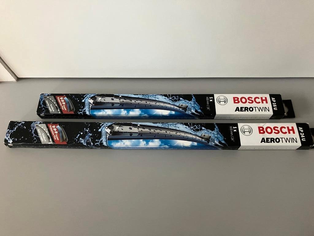 Nieuwe ruitenwissers Bosch AeroTwin 1 x AP16U 1 x AP24U, Ophalen of Verzenden, Nieuw
