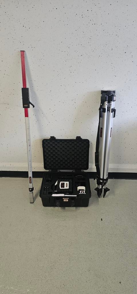 Laserliner Quadrum Rotatielaser Set met Statief en Baak, Ophalen, Gebruikt, Overige meters