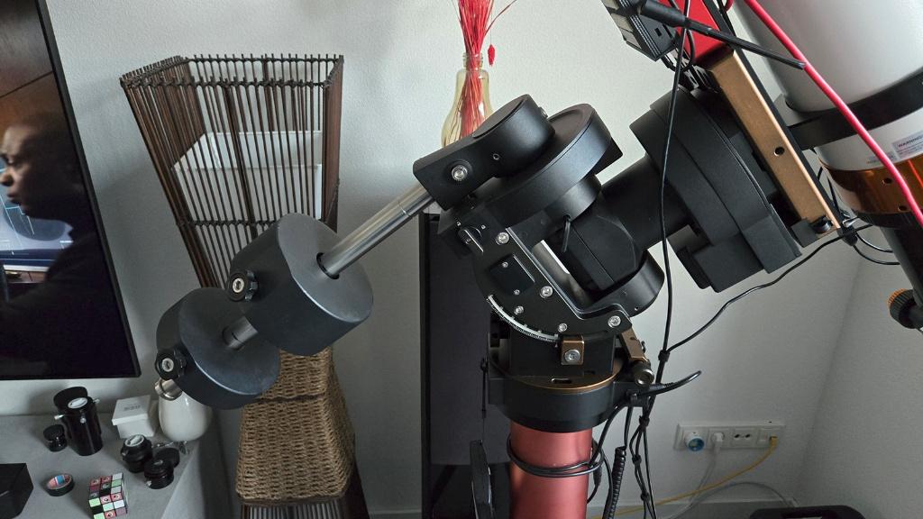 iOptron CEM70 montering, Ophalen, Gebruikt, Minder dan 80 mm, Onderdelen of Toebehoren