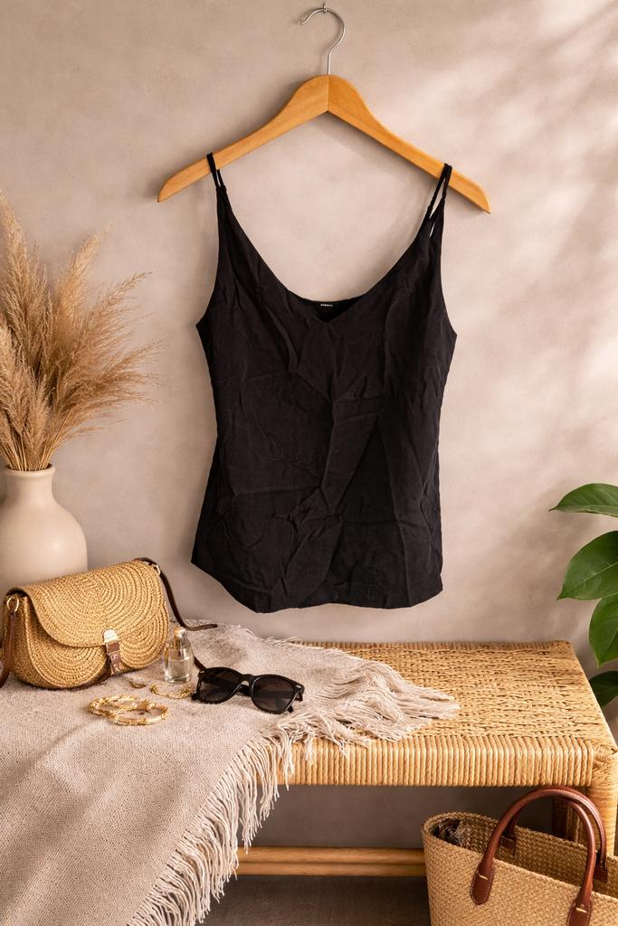 Denham top zwart maat M, Maat 38/40 (M), Zwart, Ophalen of Verzenden, Zo goed als nieuw