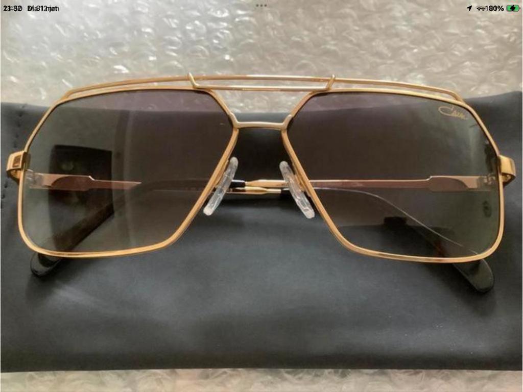 Originele zonnebril Luxe Designer The Legends Cazal Titanium, Overige merken, Zonnebril, Overige kleuren, Verzenden