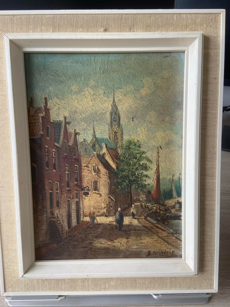 Schilderij B. Reinders, Ophalen of Verzenden