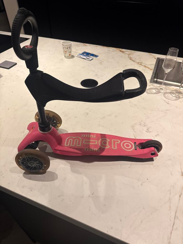 Micro Mini zitje en O-bar 1-3 jaar (zonder step), Ophalen of Verzenden, Gebruikt, Overige typen