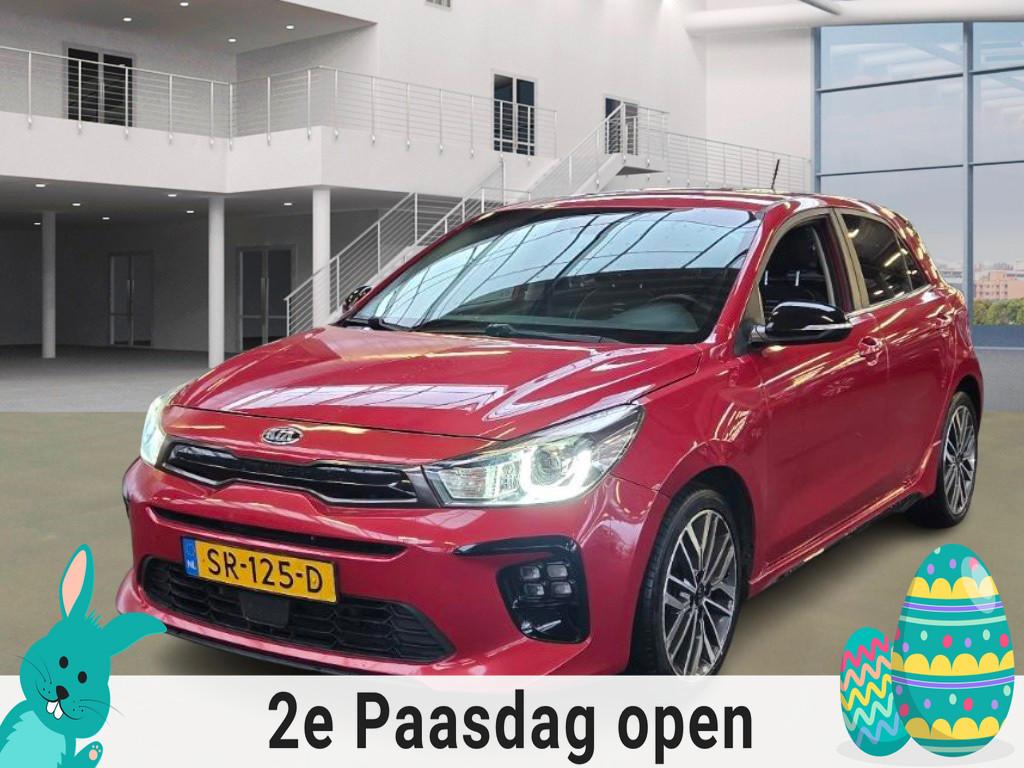 Kia Rio 1.0 TGDI GT-Line/ XENON/ LANE ASSIST/ VELGEN, Voorwielaandrijving, 450 kg, Gebruikt, 49 €/maand