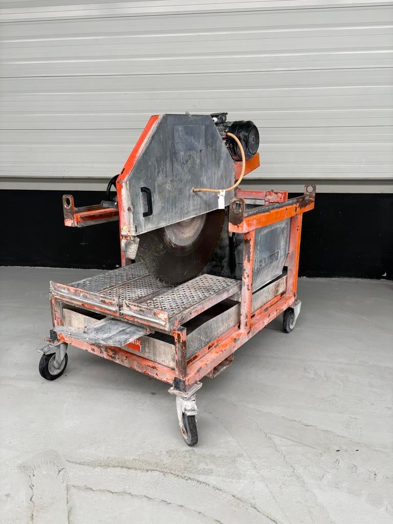 Norton Clipper jumbo 900 steenzaagmachine, Doe-het-zelf en Verbouw, Ophalen, Zo goed als nieuw, 1200 watt of meer, 70 mm of meer