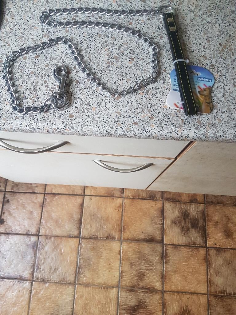 Honden Uitlaat Kettingriem Maat M (Ruilen).., Dieren en Toebehoren, Ophalen, Nieuw, Hondenriem