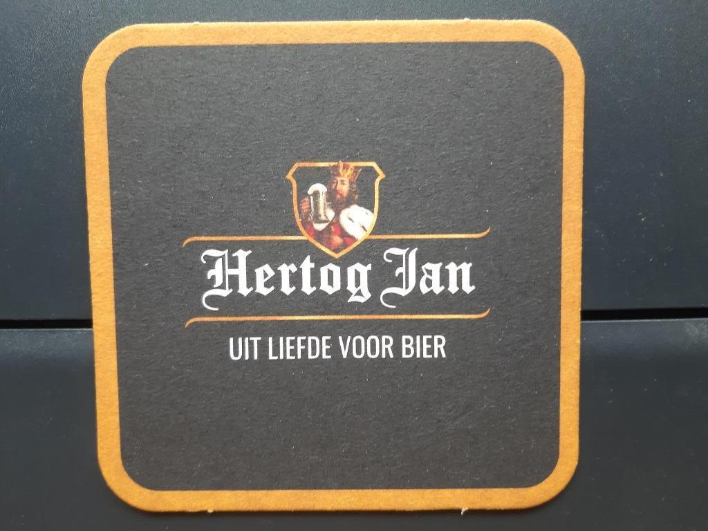 Bierviltje Hertog Jan, Verzamelen, Biermerken, Ophalen, Zo goed als nieuw, Viltje(s), Hertog Jan