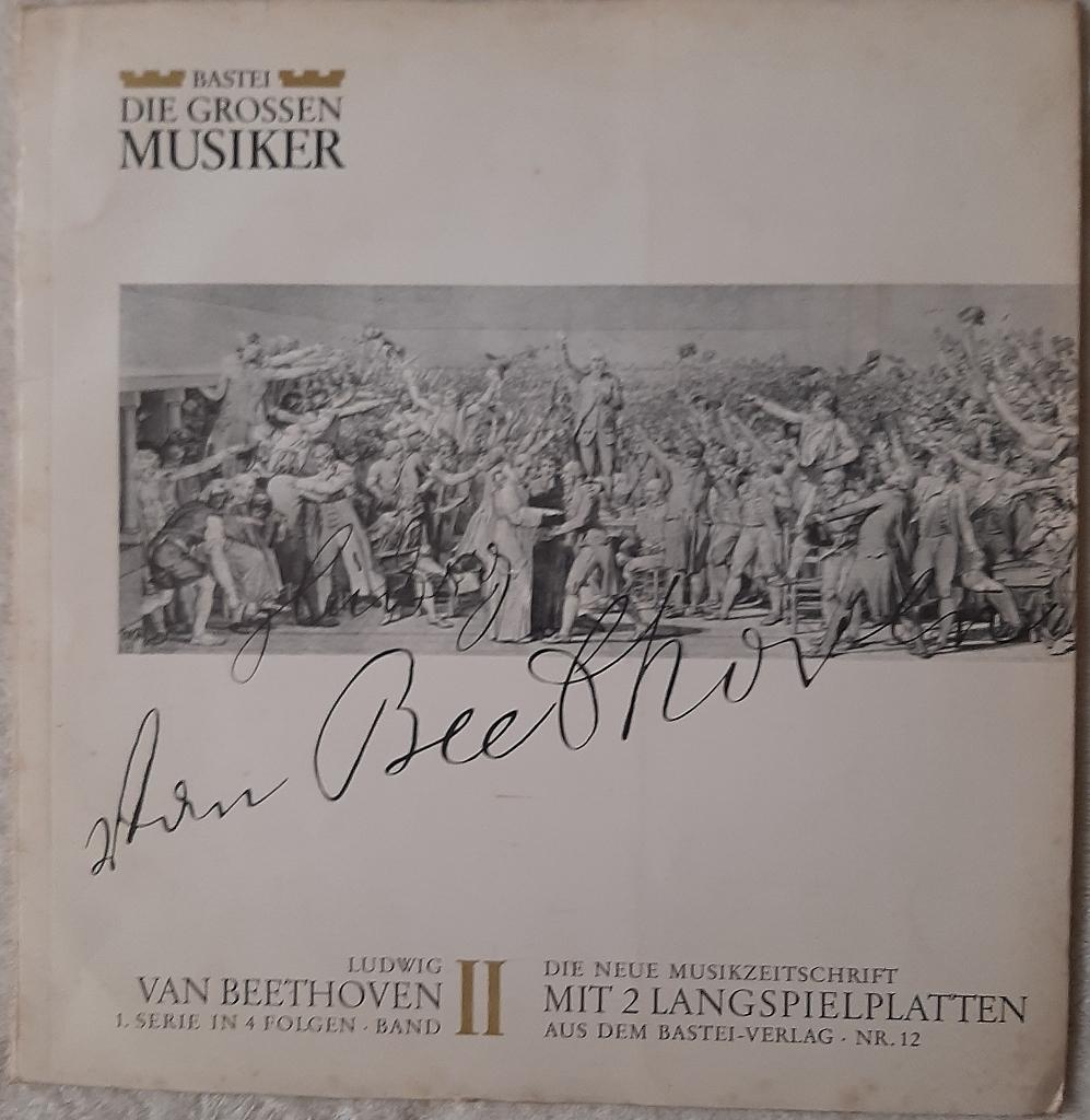 Die Grossen Musiker Leben Und Werk Ludwig van Beethoven, 10 inch, Ophalen of Verzenden, Zo goed als nieuw, Classicisme