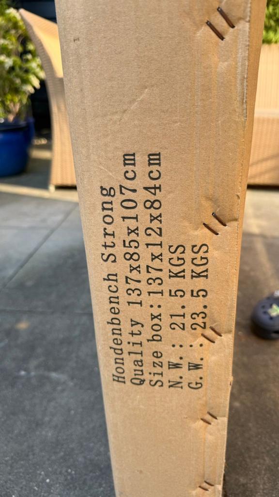 Hondenkennel, Dieren en Toebehoren, Ophalen, 110 cm of meer, 65 tot 100 cm, Hondenhok