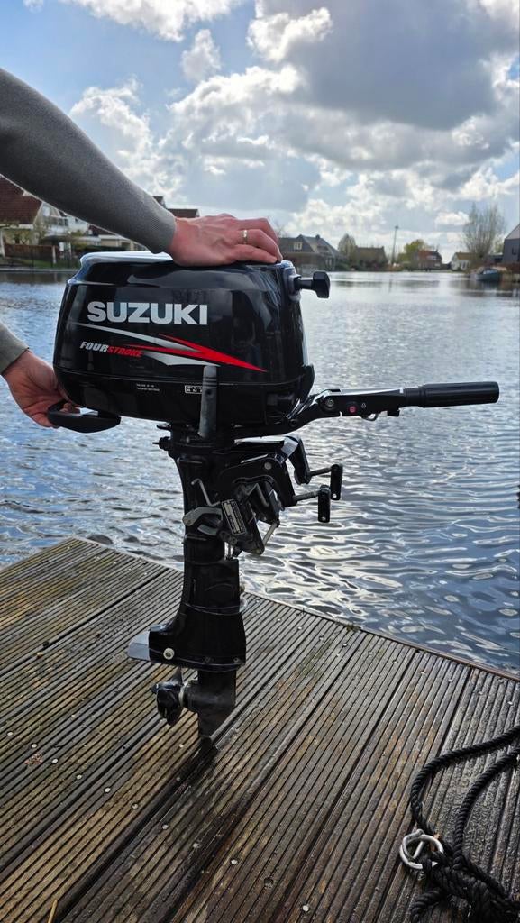 Suzuki 6PK Kortstaart Buitenboordmotor DF6 - 2011, Watersport en Boten, Ophalen, Gebruikt, 5 tot 10 pk, Viertaktmotor