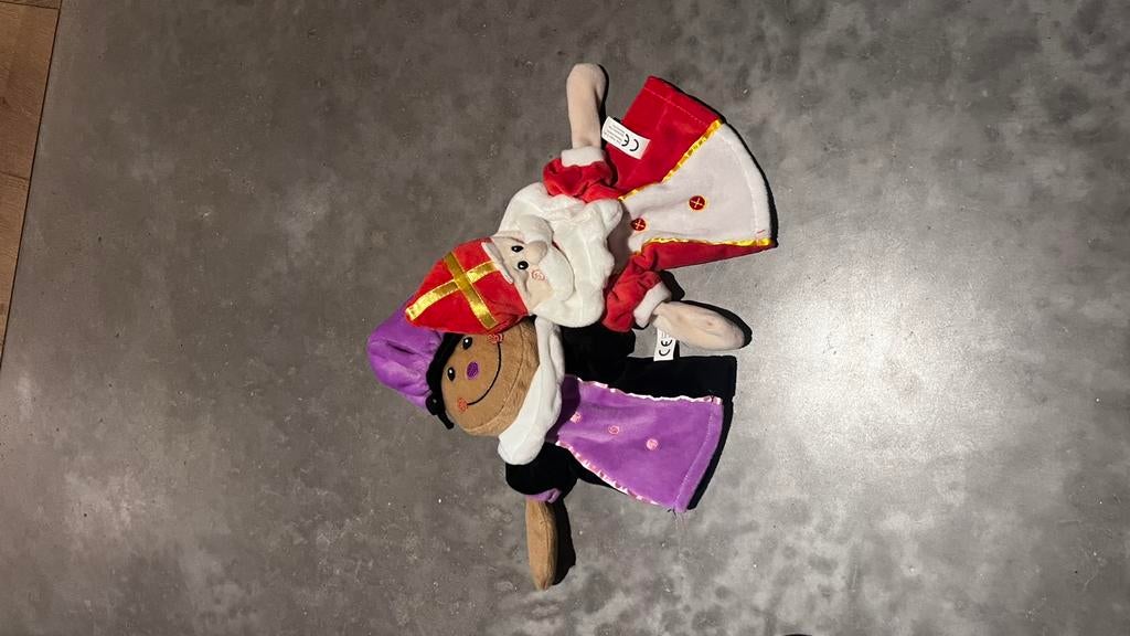 Handpoppen Sinterklaas en Piet, Ophalen, Zo goed als nieuw