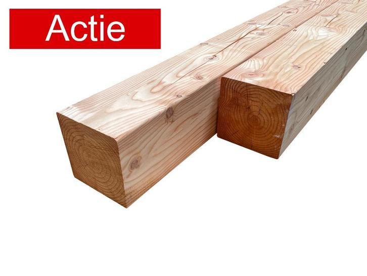 Lariks palen | Balken | Tuinhout | Overkapping | OUTLET, Ophalen, Nieuw, 250 cm of meer, Palen