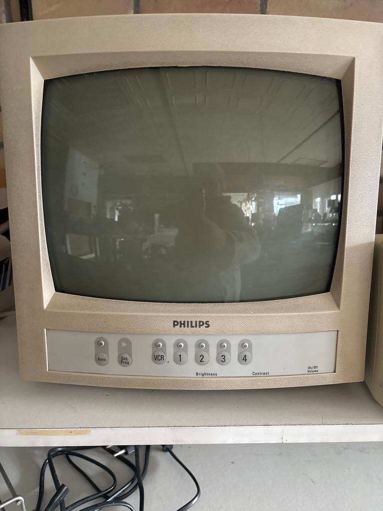 Philips vintage televisie, Ophalen, Gebruikt, Minder dan 40 cm, Philips
