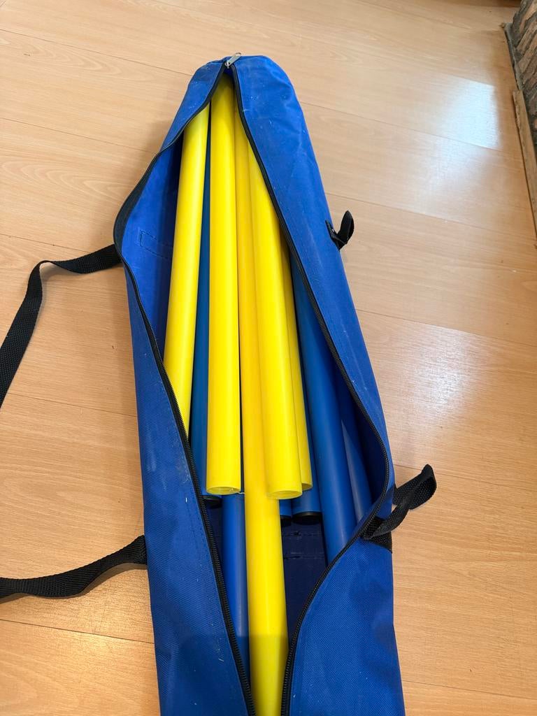 Honden agility slalom set nieuw - 8 palen a 65 cm, Ophalen of Verzenden, Nieuw