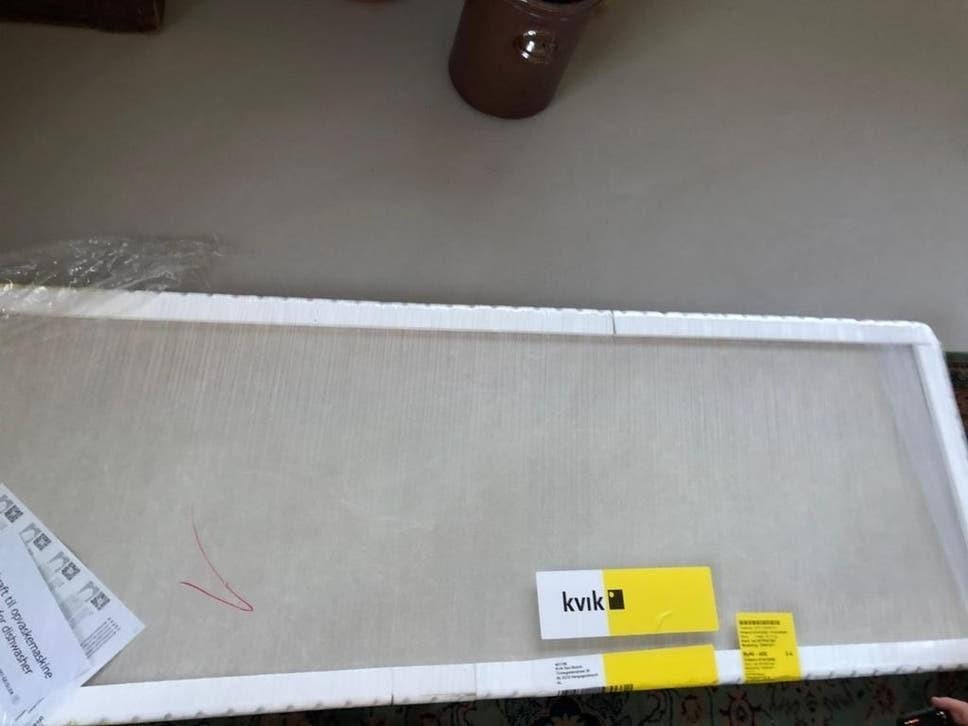 Nieuw Kvik laminaat keukenblad 170x62x2cm, Ophalen, Beige, 150 tot 200 cm, Nieuw