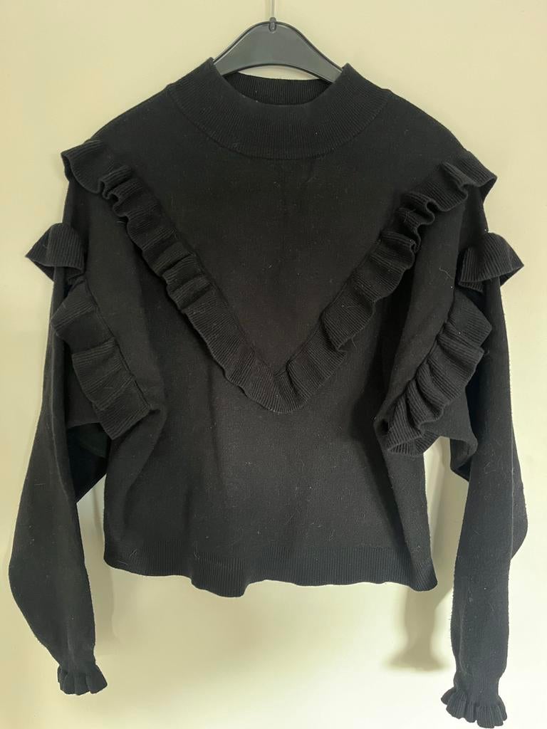 My Jewellery Limited zwarte trui maat S met rushes, Ophalen of Verzenden, Zo goed als nieuw, Maat 36 (S), Zwart