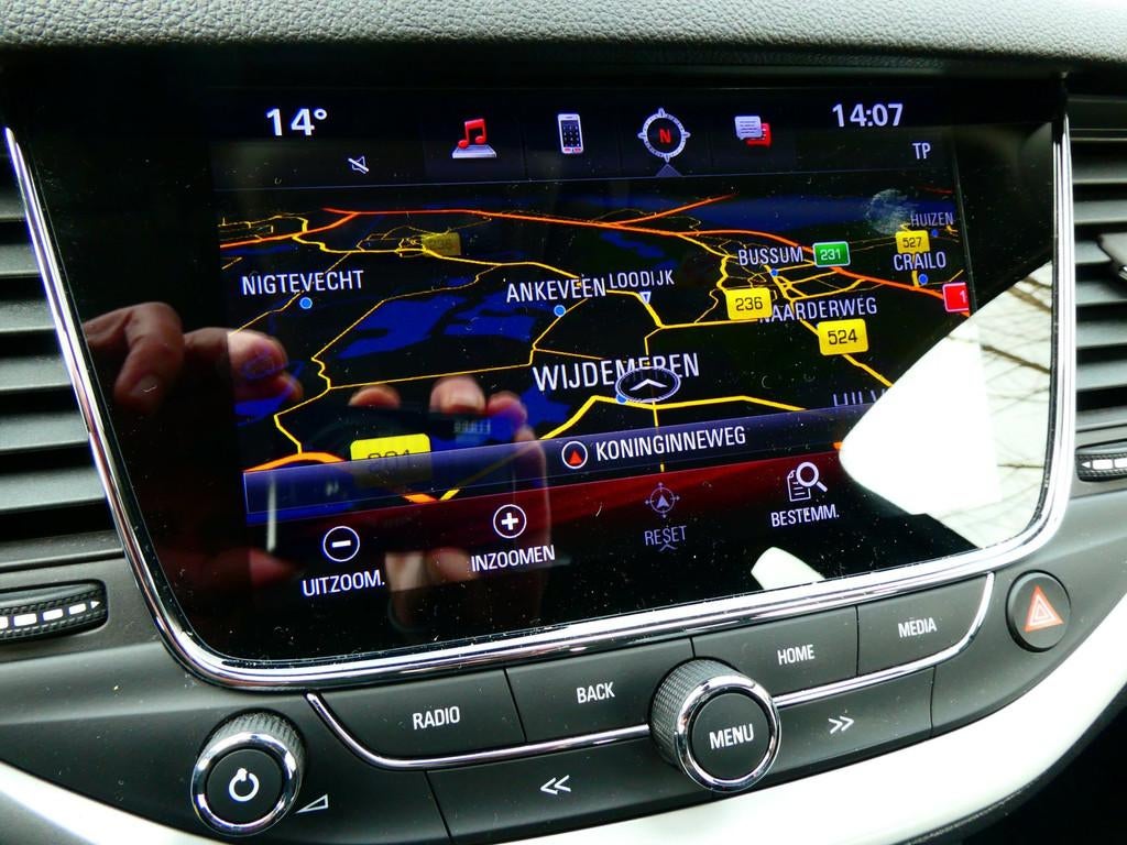 Opel Astra 1.4i 5-deurs 150pk 1e eigenaar Historie Airco Cru, Stof, Gebruikt, Euro 6, 4 cilinders