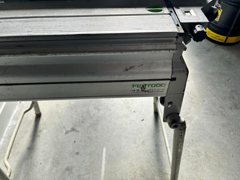 Festool CS 50 EB Precisio tafelzaag, Ophalen of Verzenden, Gebruikt, Cirkelzaag