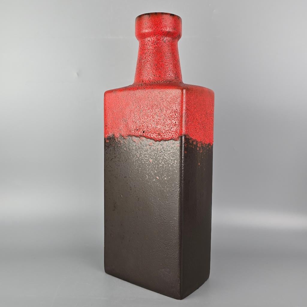 Vintage West-Duitse Fat Lava vaas. Scheurich 281-49, Ophalen of Verzenden