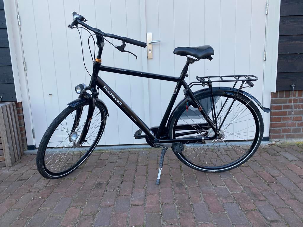 Gebruikte herenfiets - Pegasus, Terugtraprem, Gebruikt, Versnellingen, 57 tot 61 cm