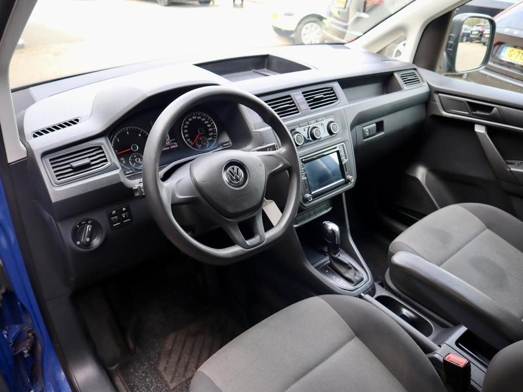 Volkswagen Caddy 2.0 TDI DSG 150pk, Navigatie, Trekhaak, LMV, Auto's, Bestelauto's, Stof, Gebruikt, Euro 6, 4 cilinders